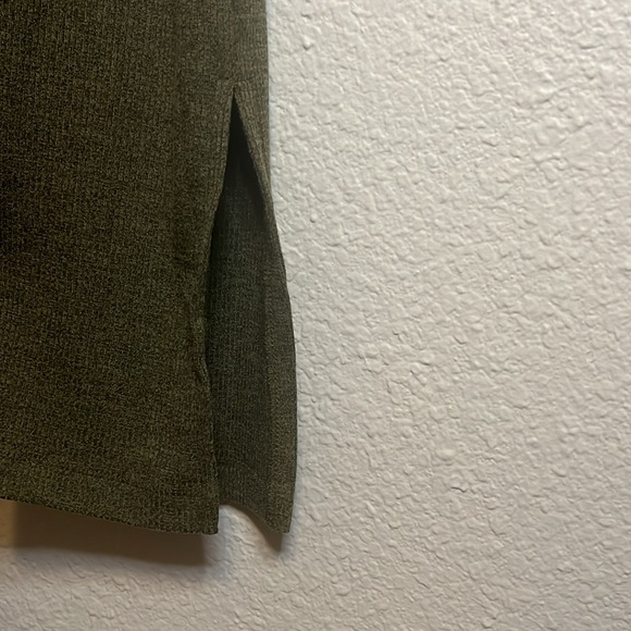 Madewell Ribbed Pocket Tee midi dress, size large. - Picture 5 of 11